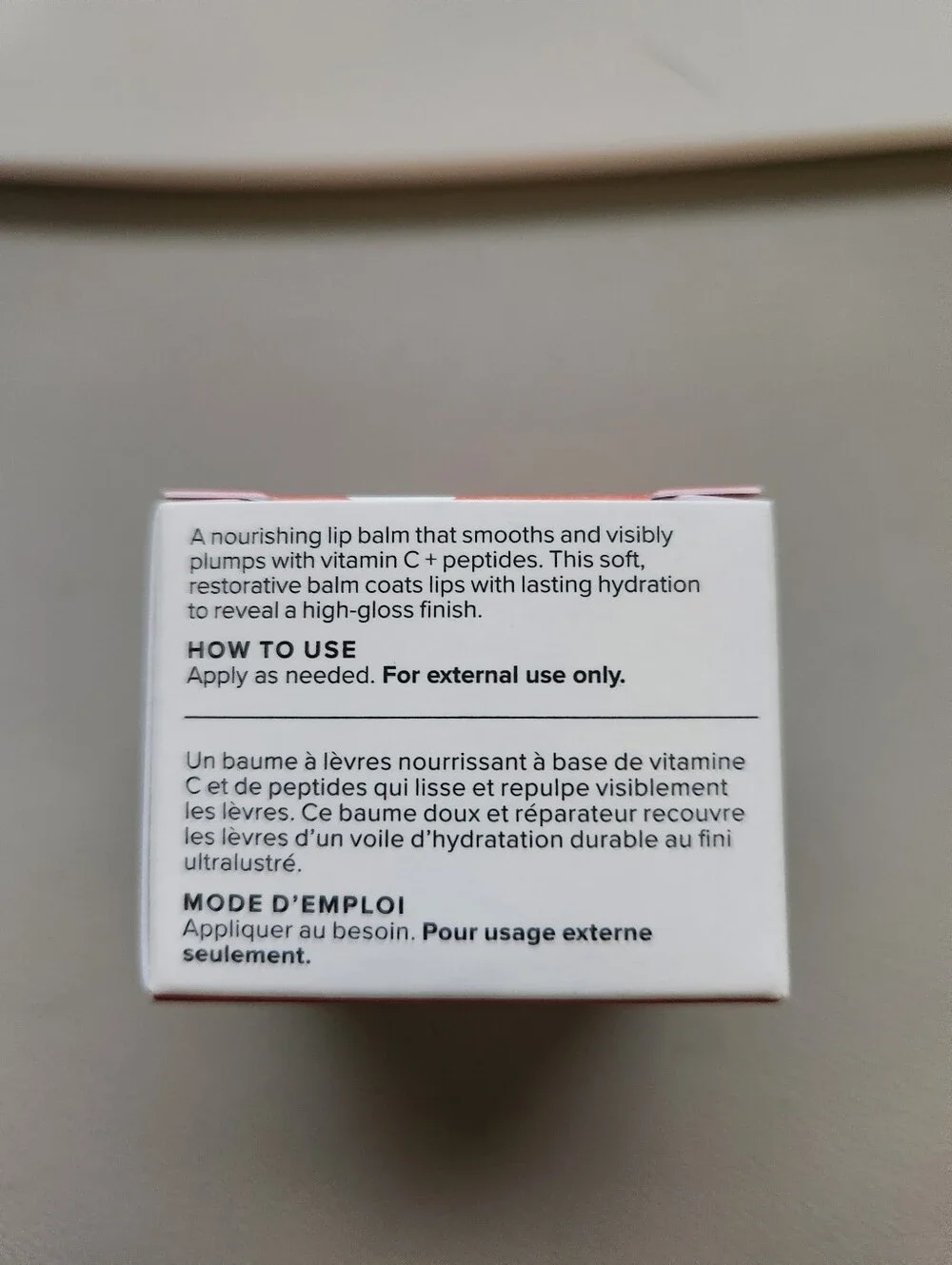 Farmacy Lip Smoothie Vitamin C + Peptide Lip Balm In Apple